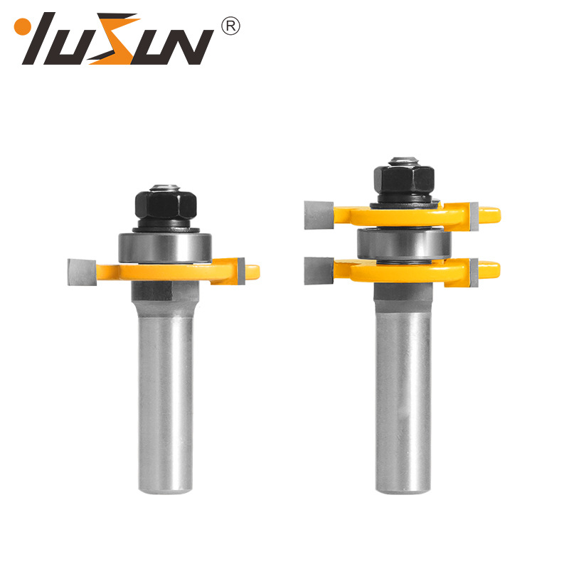 Ορυχίζοντας φρέζα για οπή και ένωση θηλιών — φρέζα τύπου Τ-οδόντας για ξύλο, σειρά: Μαχαίρι μαρτυέν/τσέρν