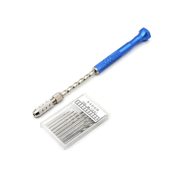 Malikang Tools ръчна бормашина – високоскоростна стомана, 0,5–3,2 мм, метричен и имперски формат, за домашна употреба