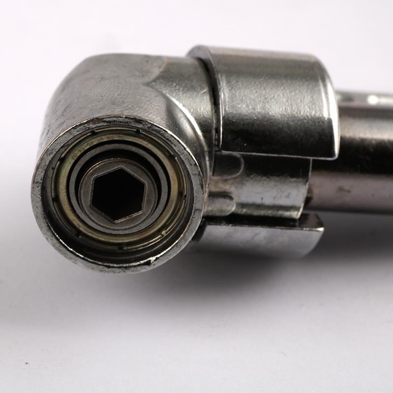 Електрическа ъглова отвертка с удължителна пръчка, гъвкав вал и сменяеми битове