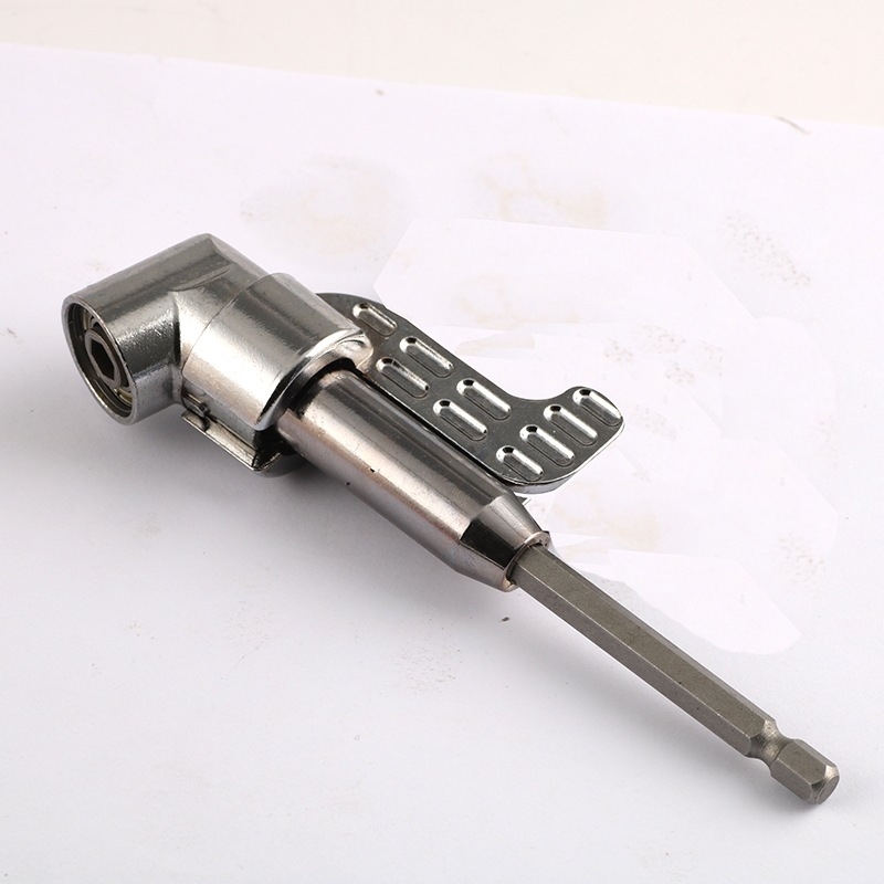 Електрическа ъглова отвертка с удължителна пръчка, гъвкав вал и сменяеми битове