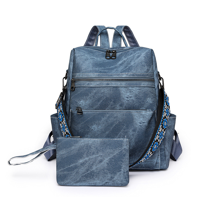 Unisex könnyű hátizsák retro stílussal, 56–75 L kapacitás, 16 hüvelykes laptop befogadására