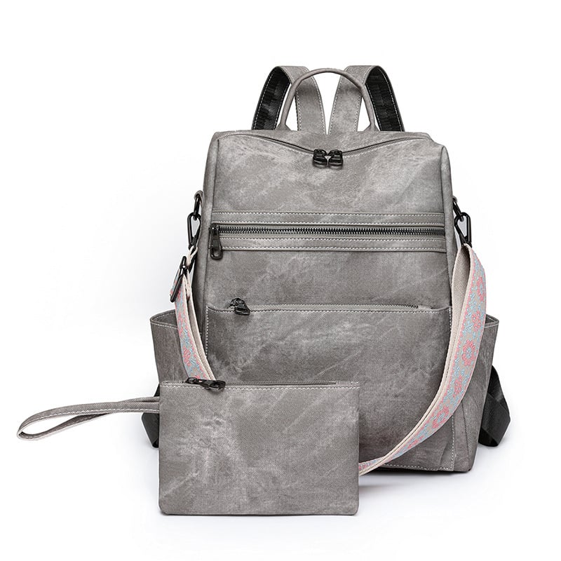 Unisex könnyű hátizsák retro stílussal, 56–75 L kapacitás, 16 hüvelykes laptop befogadására