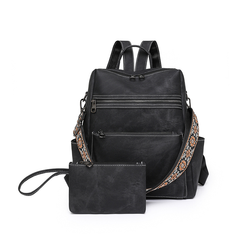 Unisex könnyű hátizsák retro stílussal, 56–75 L kapacitás, 16 hüvelykes laptop befogadására
