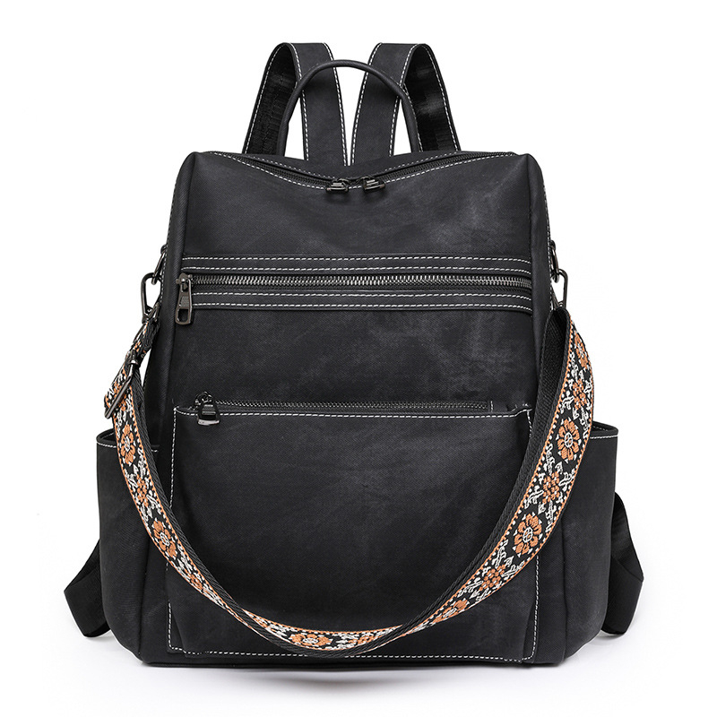 Unisex könnyű hátizsák retro stílussal, 56–75 L kapacitás, 16 hüvelykes laptop befogadására
