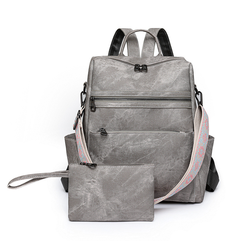 Unisex könnyű hátizsák retro stílussal, 56–75 L kapacitás, 16 hüvelykes laptop befogadására