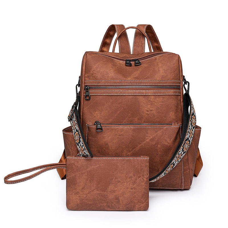 Unisex könnyű hátizsák retro stílussal, 56–75 L kapacitás, 16 hüvelykes laptop befogadására