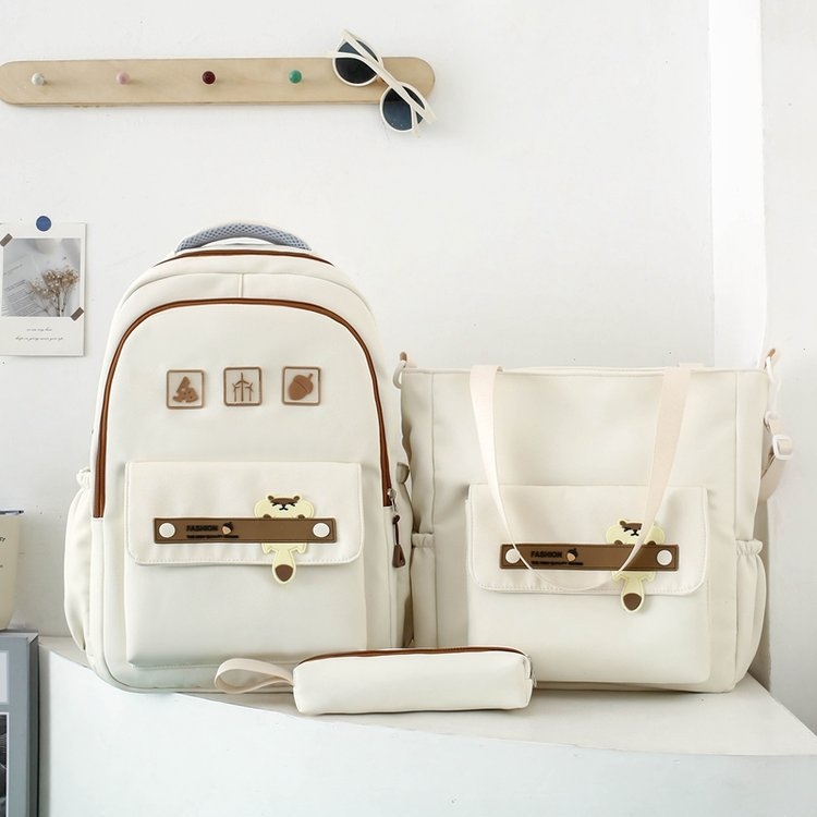 Σχολικό σακίδιο πλάτης Μεγάλης Χωρητικότητας, Νάιλον, Καμπυλωτοί ιμάντες ώμου, Προστασία σπονδυλικής στήλης, Αστικός Μινιμαλισμός