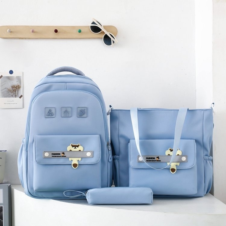 Σχολικό σακίδιο πλάτης Μεγάλης Χωρητικότητας, Νάιλον, Καμπυλωτοί ιμάντες ώμου, Προστασία σπονδυλικής στήλης, Αστικός Μινιμαλισμός