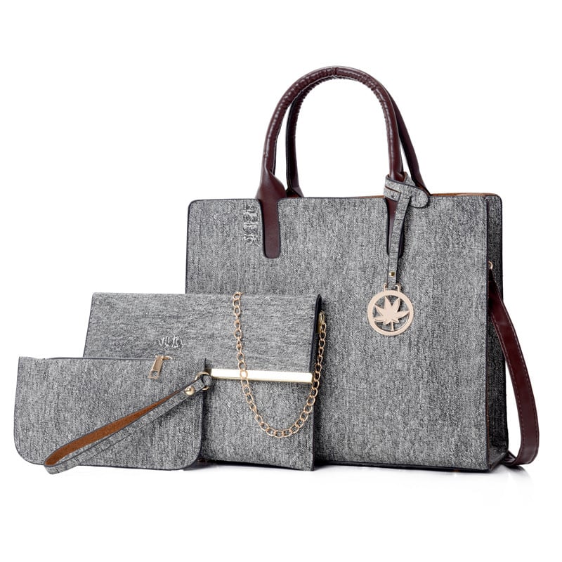 Geantă de umăr din PU, stil mamă-fiică, cu fermoar, formă verticală pătrată, buzunare interioare: buzunar cu fermoar, buzunar pentru telefon și buletin, vară 2024