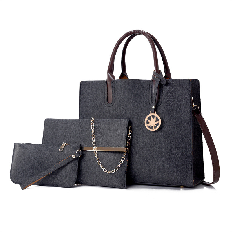 Geantă de umăr din PU, stil mamă-fiică, cu fermoar, formă verticală pătrată, buzunare interioare: buzunar cu fermoar, buzunar pentru telefon și buletin, vară 2024