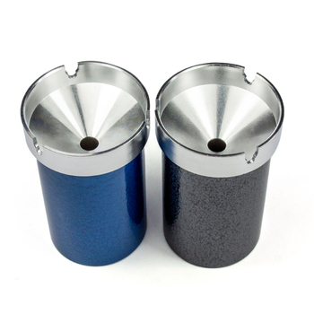 Metāla automašīnas pelnu trauks ar vāku, atkārtoti izmantojams, paredzēts vākšanai un uzglabāšanai, logotipa drukāšana pieejama