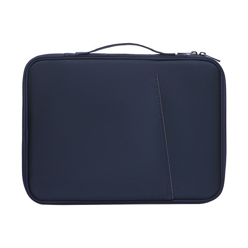 iPad planšetės dėklas su vidinė kišene, atsparus smūgiams ir vandeniui, PU medžiaga, krištolo velūro įdaila, vienos spalvos dizainas