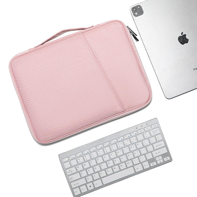 Θήκη για iPad tablet με εσωτερική θήκη, ανθεκτική σε κραδασμούς και αδιάβροχη, PU υλικό, επένδυση κρυστάλλινο βελούδο, μονόχρωμη