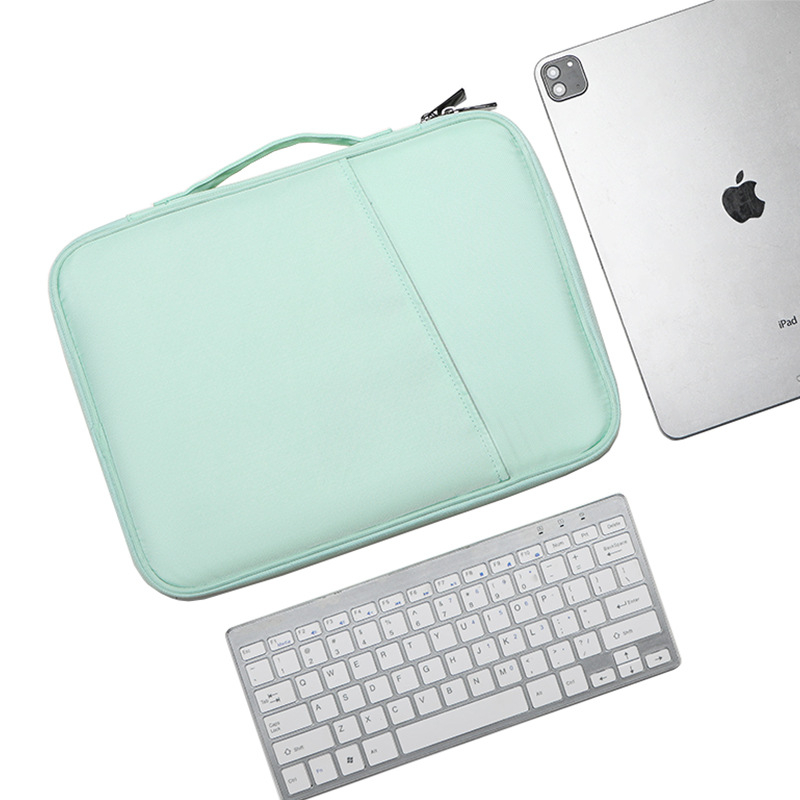 Θήκη για iPad tablet με εσωτερική θήκη, ανθεκτική σε κραδασμούς και αδιάβροχη, PU υλικό, επένδυση κρυστάλλινο βελούδο, μονόχρωμη