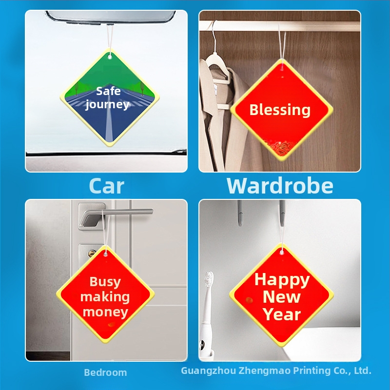 Automobilný parfémový visací šperk s vôňou ruže, visací parfum, prispôsobiteľný dizajn, doba odparovania 31–60 dní, životnosť 1 rok