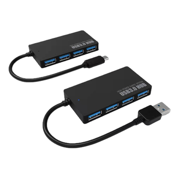 USB 3.0 docking stotis su 1–4 hubu, išorinė maitinimo šaltinis, 5 Gbps perdavimo greitis