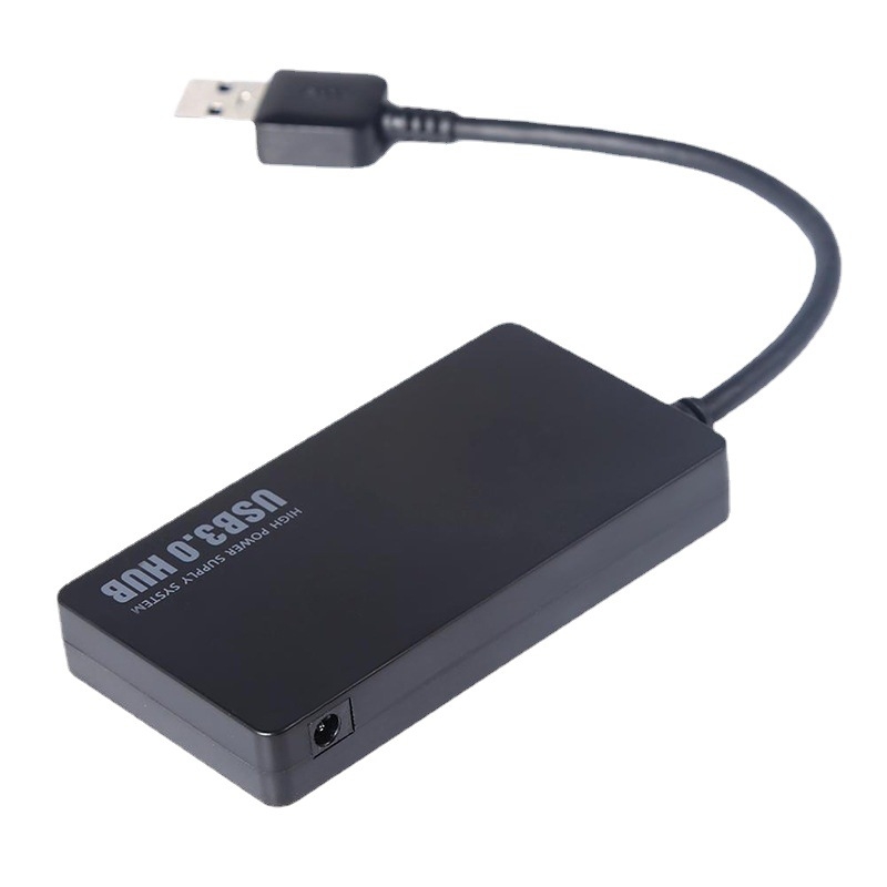 USB 3.0 docking stotis su 1–4 hubu, išorinė maitinimo šaltinis, 5 Gbps perdavimo greitis