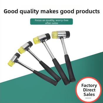 Gumos galvos plaktukas su PVC kotu, atsparus eksplozijai ir šokams, skirtas montavimui ir dekoravimui