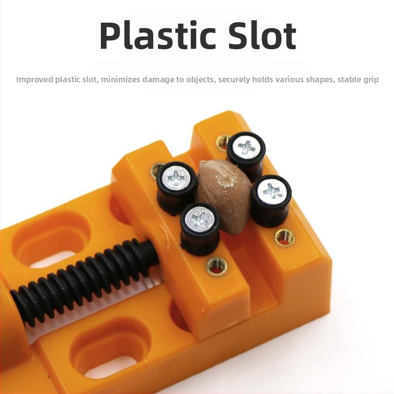 Bench vise – осем отвора, мини табличен зажим за дърворезба Bodhi walnut Wenwan, марка Joist