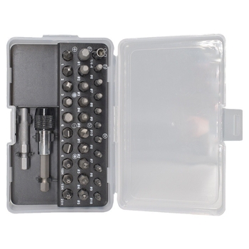33-частен комплект екстрактори за винтове, стомана хром ванадий, тресчотков тип, за повредени винтове, за домашна употреба