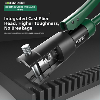 Hidrauliniai krimpo įrankiai elektrikams, integruotas dizainas, Volvan, darbo jėgos taupymas, svoris 10, medžiaga: ypatingas plienas