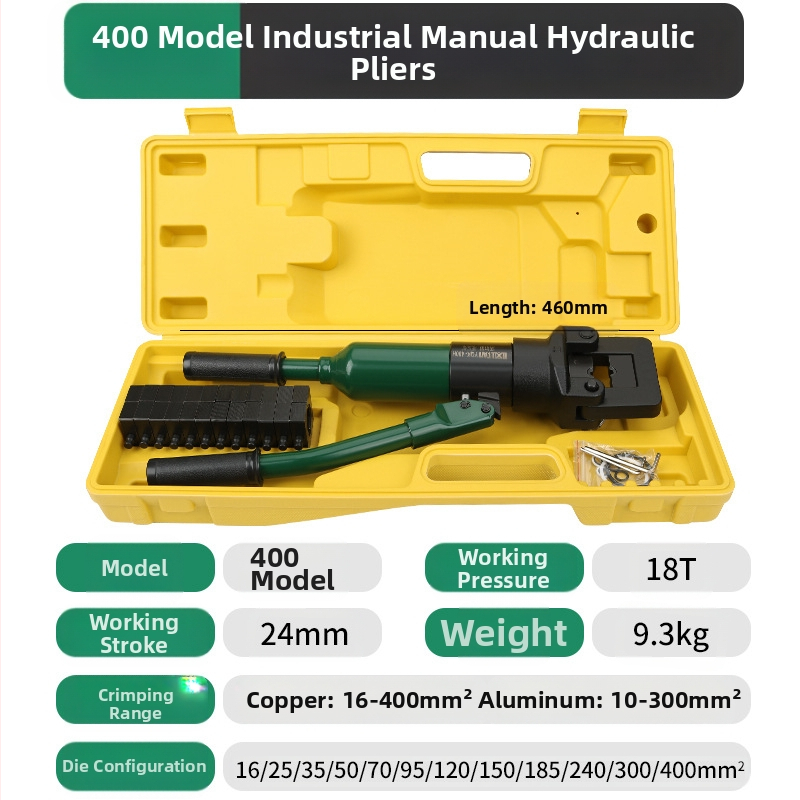 Hidrauliniai krimpo įrankiai elektrikams, integruotas dizainas, Volvan, darbo jėgos taupymas, svoris 10, medžiaga: ypatingas plienas