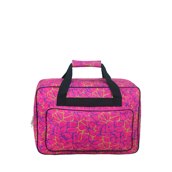 Φορητή τσάντα ραπτικής μηχανής για ταξίδια με γεωμετρικό σχέδιο, χωρητικότητα 20–35 λίτρων, πολυεστέρας, αδιάβροχη, πολύ ελαφριά, επεκτάσιμη