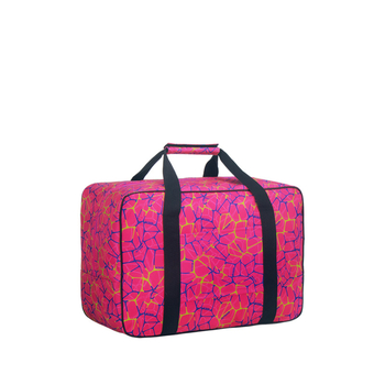 Φορητή τσάντα ραπτικής μηχανής για ταξίδια με γεωμετρικό σχέδιο, χωρητικότητα 20–35 λίτρων, πολυεστέρας, αδιάβροχη, πολύ ελαφριά, επεκτάσιμη