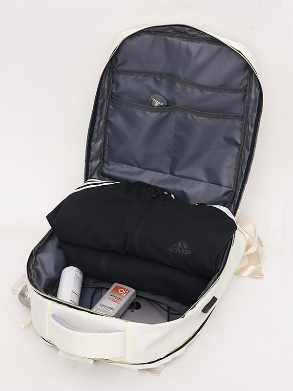 Hátizsák - Uniszex, városi minimalist stílus (20-35L; 14 hüvelykes laptop kompatibilis; PU anyag; lélegző)