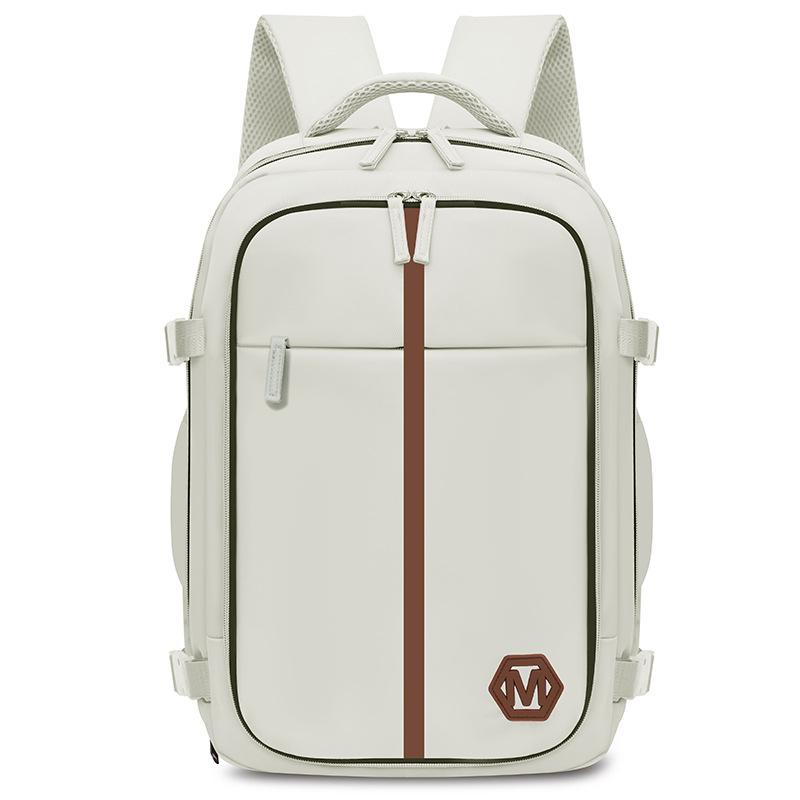 Hátizsák - Uniszex, városi minimalist stílus (20-35L; 14 hüvelykes laptop kompatibilis; PU anyag; lélegző)