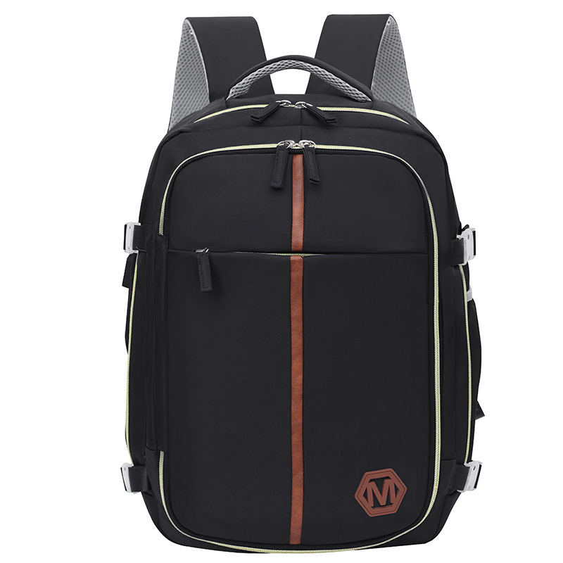 Hátizsák - Uniszex, városi minimalist stílus (20-35L; 14 hüvelykes laptop kompatibilis; PU anyag; lélegző)