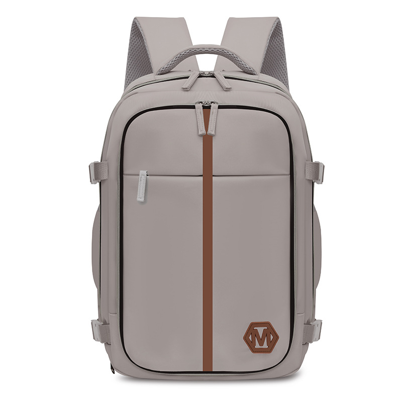 Hátizsák - Uniszex, városi minimalist stílus (20-35L; 14 hüvelykes laptop kompatibilis; PU anyag; lélegző)