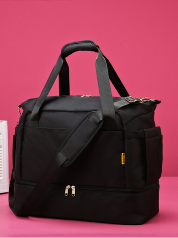 Τσάντα ταξιδιού από Oxford ύφασμα, αδιάβροχη, διαχωρισμός στεγνό‑βρεγμένο, θύρα USB, υπερ-ελαφριά