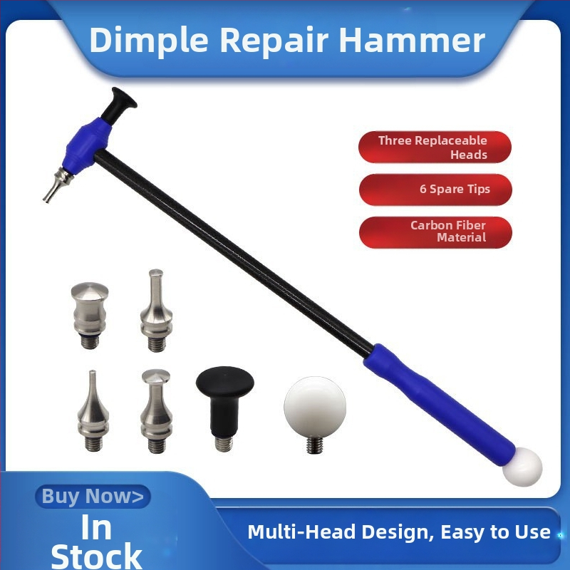 Чук за ремонт на вдлъбнати автомобили, част от серия Car dent repair, без персонализация.