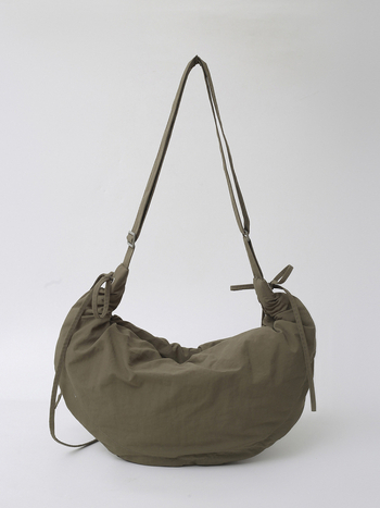 Τσάντα Dumpling από νάιλον σε κορεατικό στυλ, με φερμουάρ, στυλ δρόμου