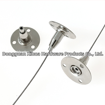 Hiwa XH-2024041501 Заключващо устройство за неръждаемо стоманено въже с предпазна кука, регулируема ключалка за окачване на рекламни табла