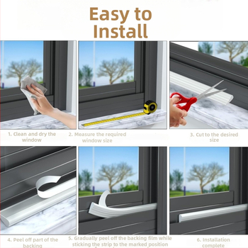 Jin qilai самозалепваща лента за уплътване на плъзгащи прозорци и долната част на вратите, звукоизолационен уплътнител, произход: Qinghe County, China