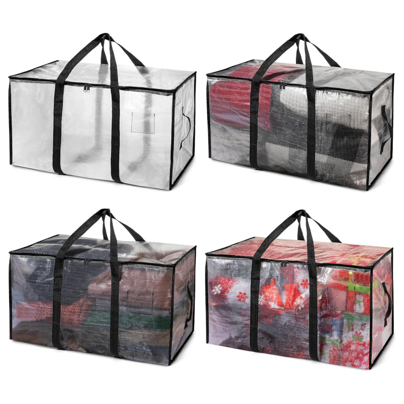 Didelės talpos PP audinio pervežimo maišas drabužiams – kompozitinė audinio pakavimo ir laikymo maišas