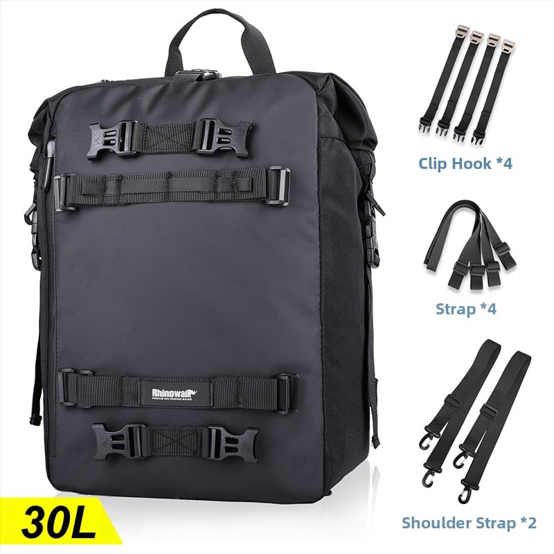 Rhinowalk velosipēdu soma - ietilpība 10L/20L/30L - modelis 21610 - poliesters - ar odere