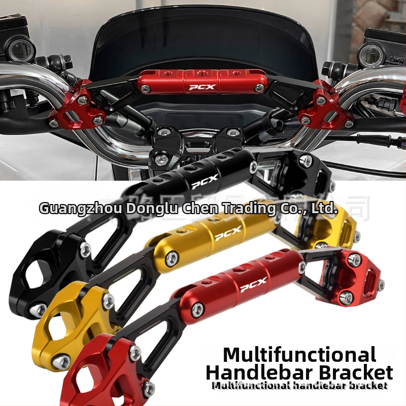 CHEKIS εξάρτημα επέκτασης τιμονιού – συμβατό με Honda PCX125/150/160, ενισχυμένος άξονας ισορροπίας