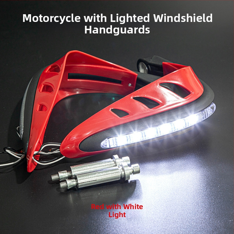 ABS προστατευτικό χεριού για μοτοσικλέτα – καθολικό 12V, προσαρμόσιμο