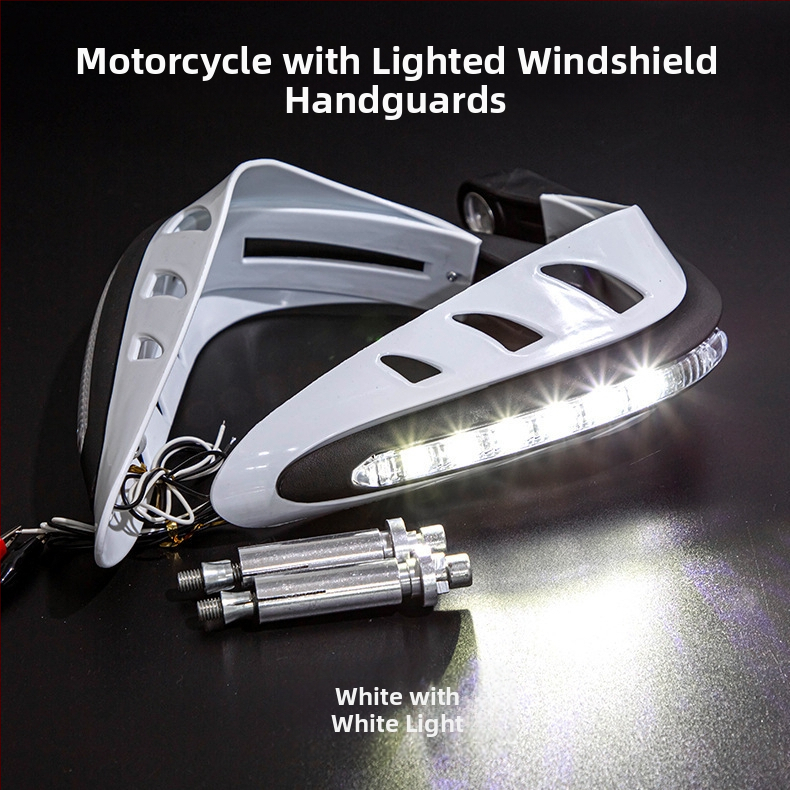 ABS προστατευτικό χεριού για μοτοσικλέτα – καθολικό 12V, προσαρμόσιμο