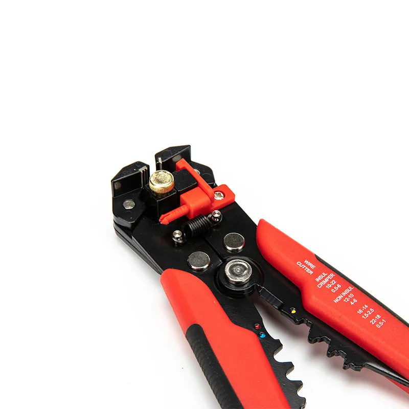 8-inčne automatijske kliješta za skidanje izolacije žica, s krimpanjem i rezanjem, čvrste i izdržljive, težina 0,38 kg