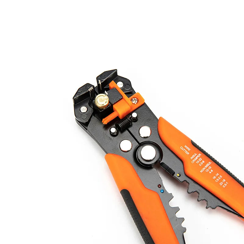 8-inčne automatijske kliješta za skidanje izolacije žica, s krimpanjem i rezanjem, čvrste i izdržljive, težina 0,38 kg