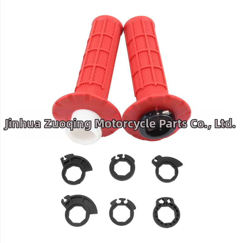 Off-road motociklo rankenų dangtelis – PU, neslidus, atsparus dilimui, įprasto storio, 110–250cc