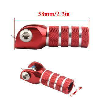 ZUQING GS123 Καθολικός Αλουμινένιος Κεφαλή Μοχλού Αλλαγής Ταχυτήτων για Μοτοσικλέτα