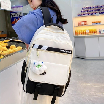 Unisex καμβάς σακίδιο πλάτης, 36–55 L, επεκτειόμενο, συμβατό με 15 ιντσών φορητό, αστικός μινιμαλιστικός ταξιδιωτικός σάκος