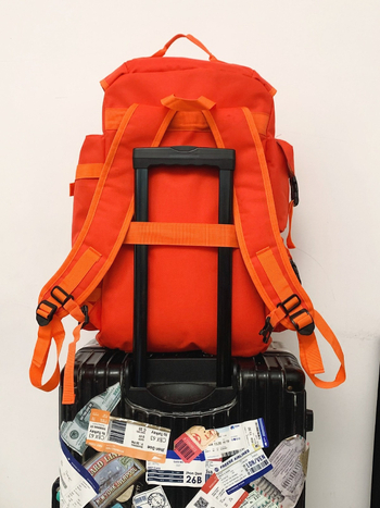 Ταξιδιωτικό σακίδιο με ύφασμα Oxford, αδιάβροχο, εξαιρετικά ελαφρύ, ανθεκτικό στη φθορά, εργονομικός σχεδιασμός (Oxford ύφασμα; αδιάβροχο; εξαιρετικά ελαφρύ; ανθεκτικό στη φθορά; εργονομικός σχεδιασμός)