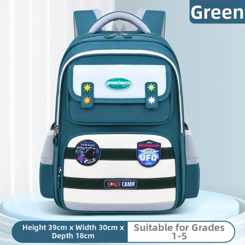 Σακίδιο για μαθητές δημοτικού Big Tail Cat 6917, Oxford ύφασμα, αναπνεύσιμο, αδιάβροχο, ανθεκτικό στη φθορά, καμπύλος ιμάντας ώμου