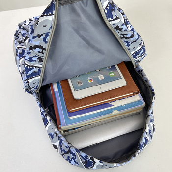 Σακίδιο μαθητή σε κορεατικό στυλ, 36-55L, νάιλον, συμβατό με φορητό 16 ιντσών, αδιάβροχο και ανθεκτικό στη φθορά